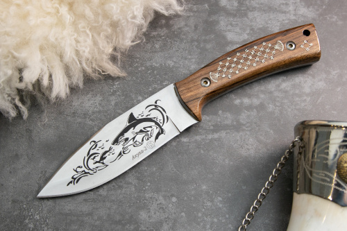 Нож Акула-2 Унцукульская насечка Нож Акула-2 Унцукульская насечка