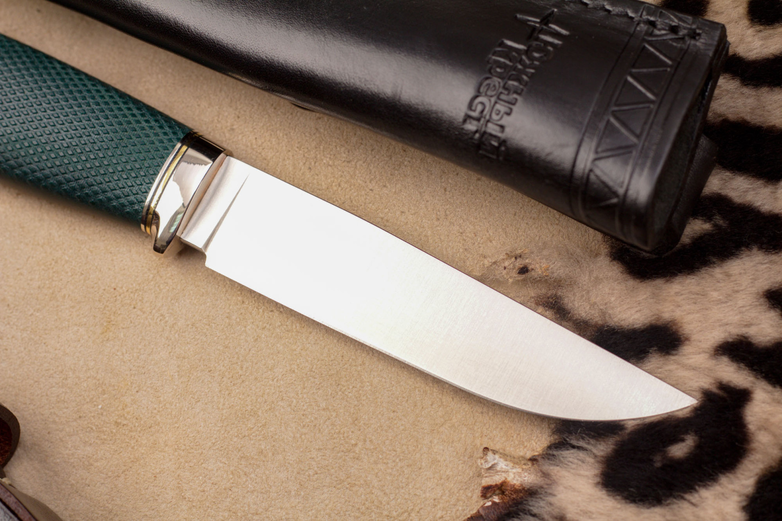 Нож Норт Эксперт CPR изумруд конвекс Южный Крест