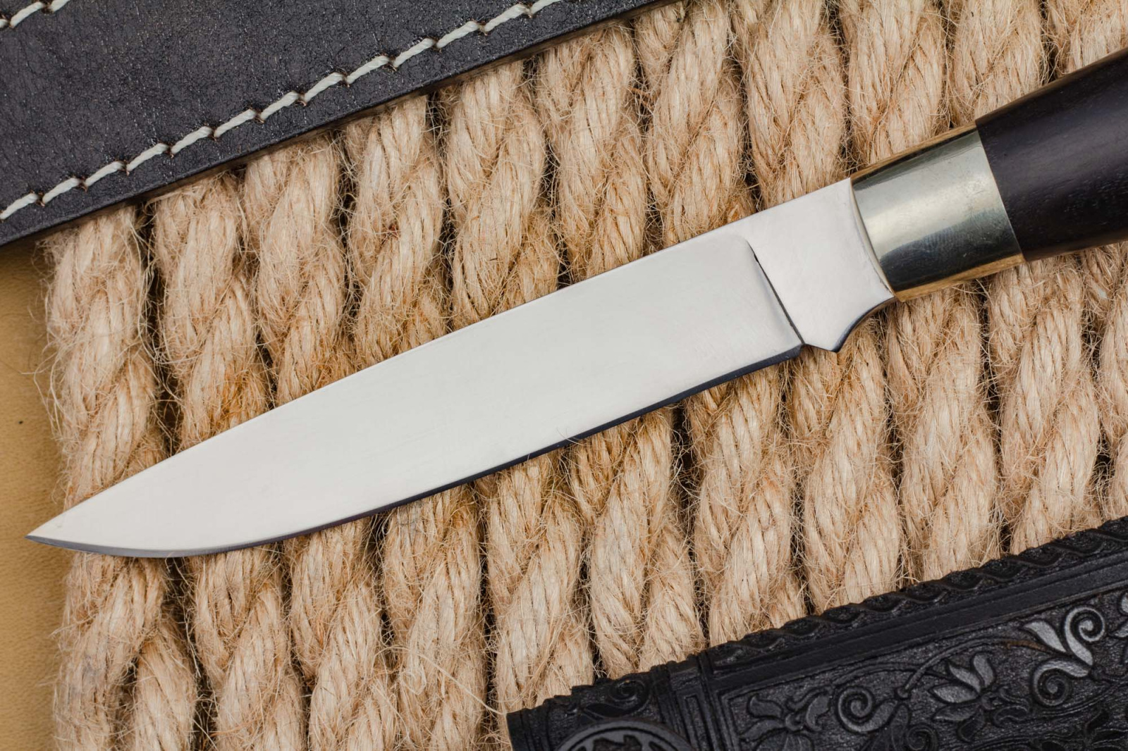 Нож Финка Х12МФ граб Андреев