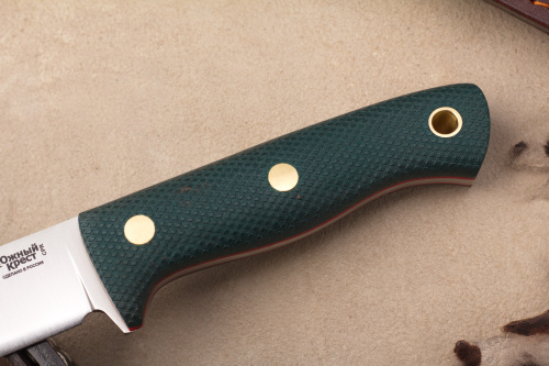 Нож Кедр CPR изумруд конвекс Южный Крест