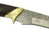 Нож Змея Сталь D2 Латунь