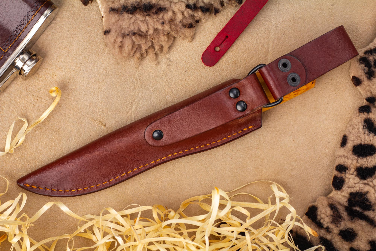 Нож MaTTI (Матти) дамаск Северная Корона