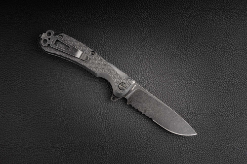 Складной нож Daggerr Wocket serrated blackwash Складной нож Daggerr Wocket serrated blackwash