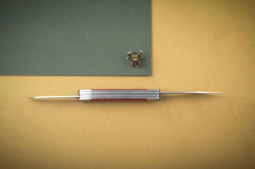 Нож складной Lord D2 дерево Кокоболо Кизляр