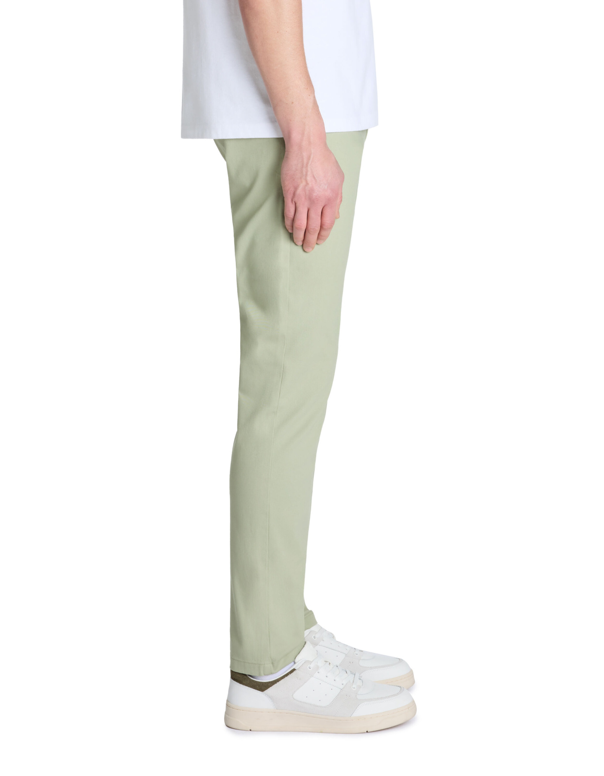 Брюки чинос зауженные Gray Melange