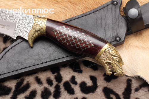 Нож Дракон Сталь Х12МФ Граб Унцукульская насечка Нож Дракон Сталь Х12МФ Граб Унцукульская насечка