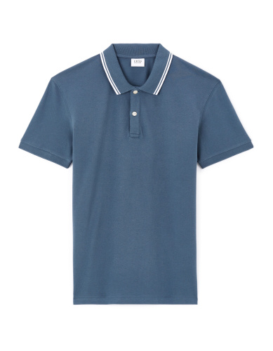 Тонкая рубашка Polo из эластичного хлопка Celio