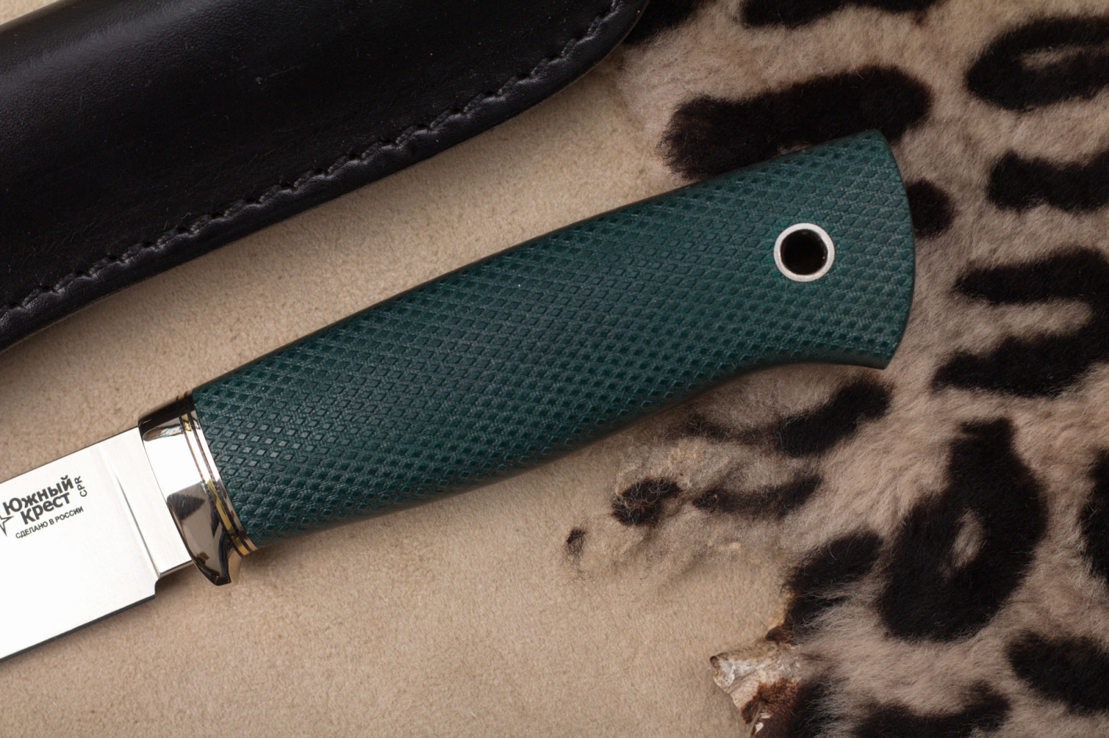 Нож Норт Эксперт CPR изумруд конвекс Южный Крест