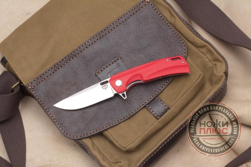 Нож складной Нус красный Кизляр