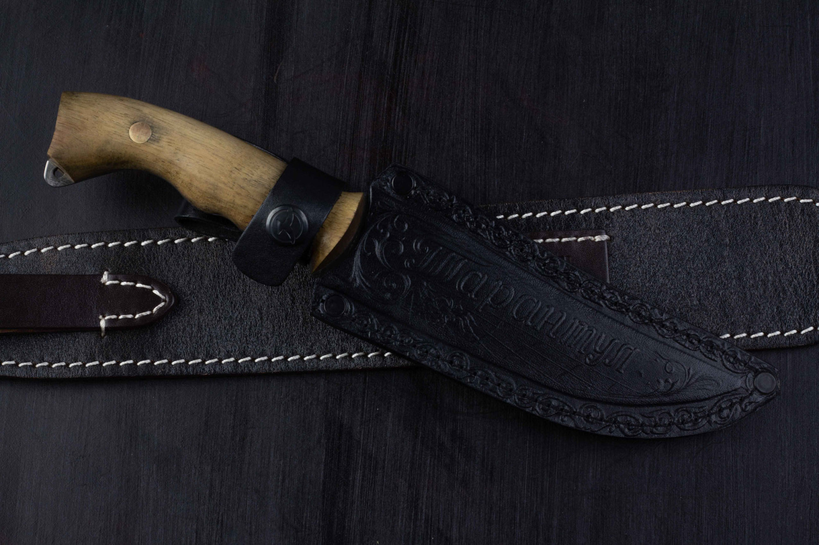 Нож Тарантул-65Х13/орех Беркут Кизляр