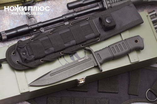 Нож Витязь-Т MOLLE Черный Коробка Нож Витязь-Т MOLLE Черный Коробка