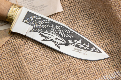 Нож Акула-2 Латунь Нож Акула-2 Латунь