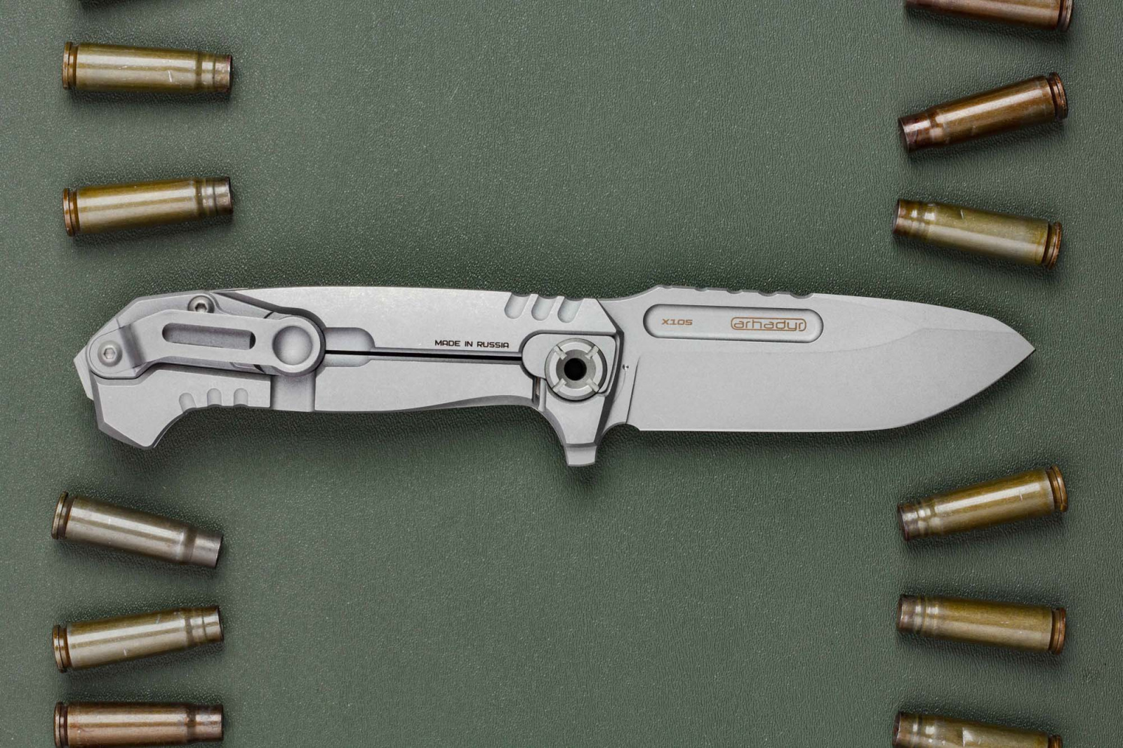 Нож складной ULTRaS-F N.C.black Custom