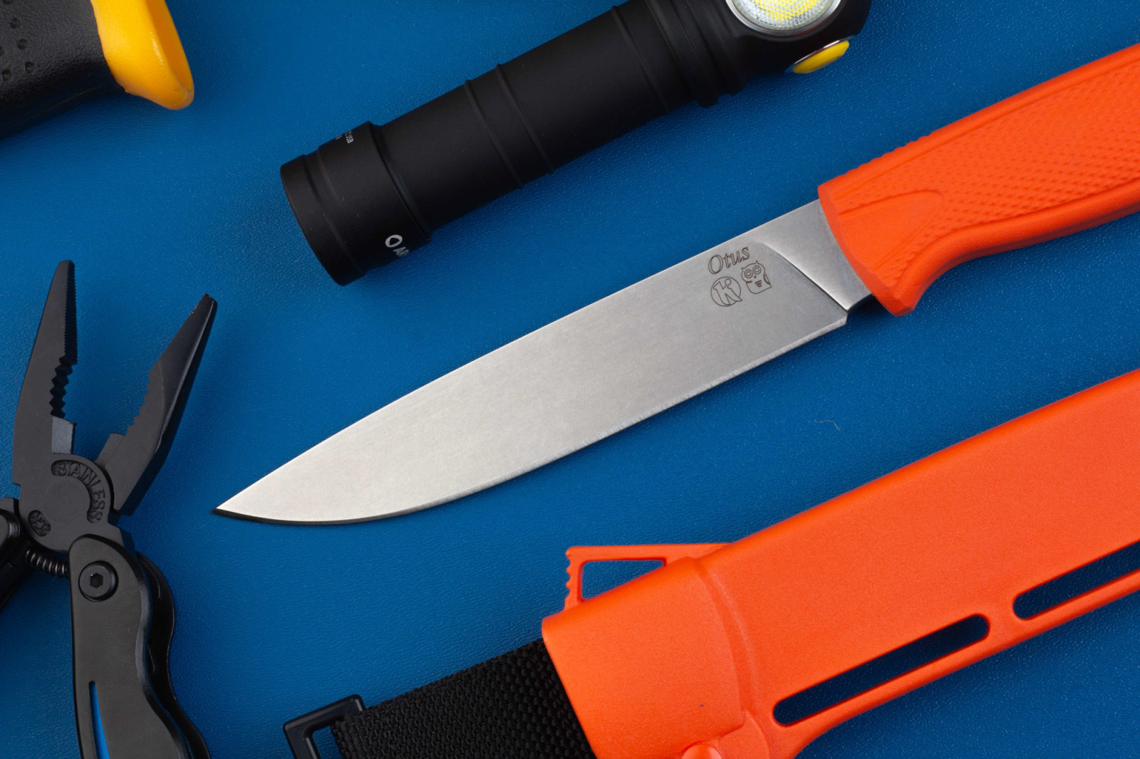 Нож Отус Оранжевый Нож Отус Оранжевый