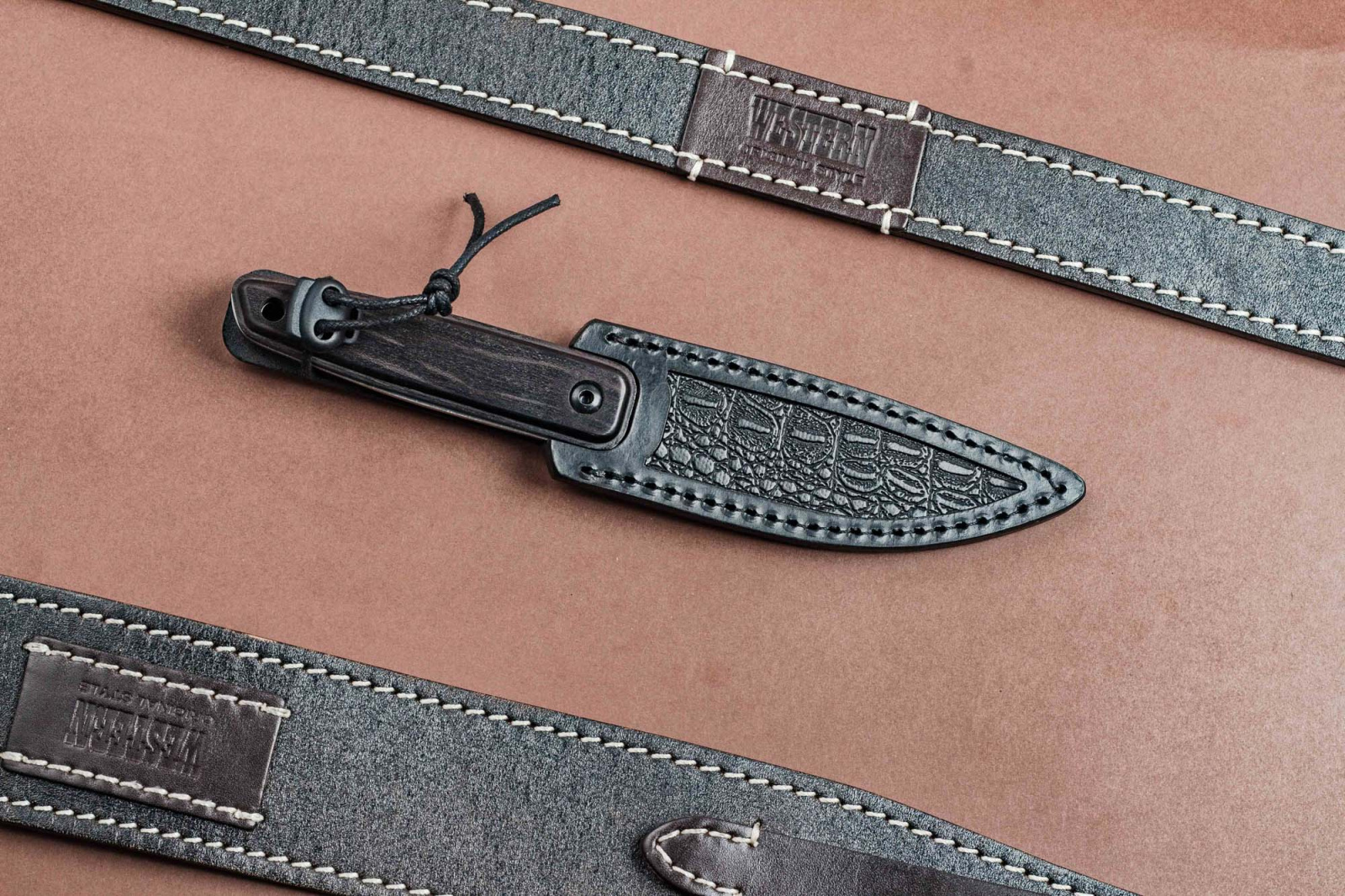 Нож Чирок 110 орех Х12МФ Андреев