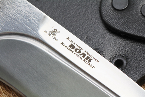 Нож Волк Х12МФ гарда Зодиак Кизляр