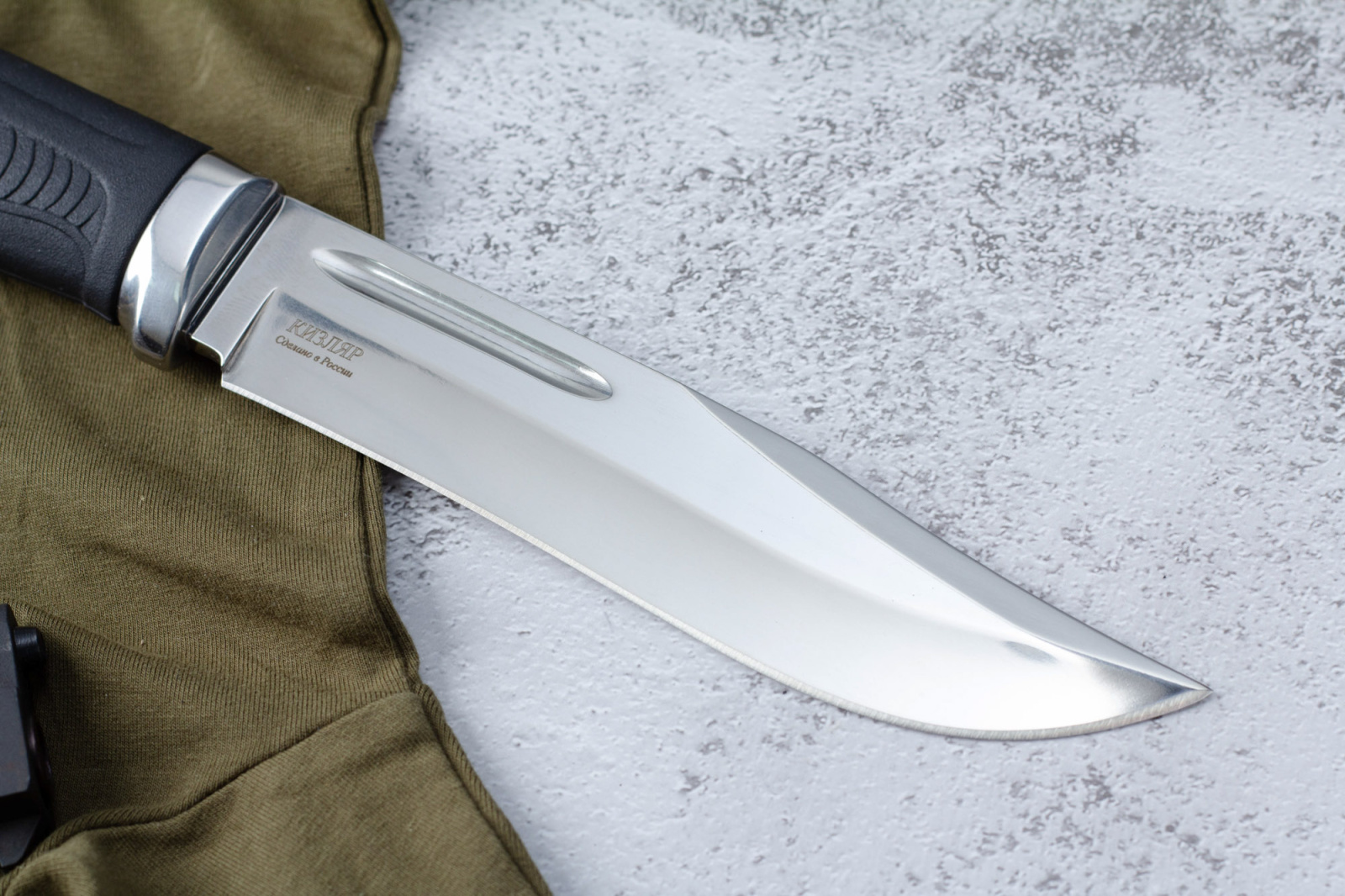 Нож Колыма-1 с символикой ВМФ