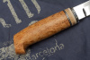 Финский Нож 2 (D2, карельская береза, рог, дюраль) Стальные Бивни
