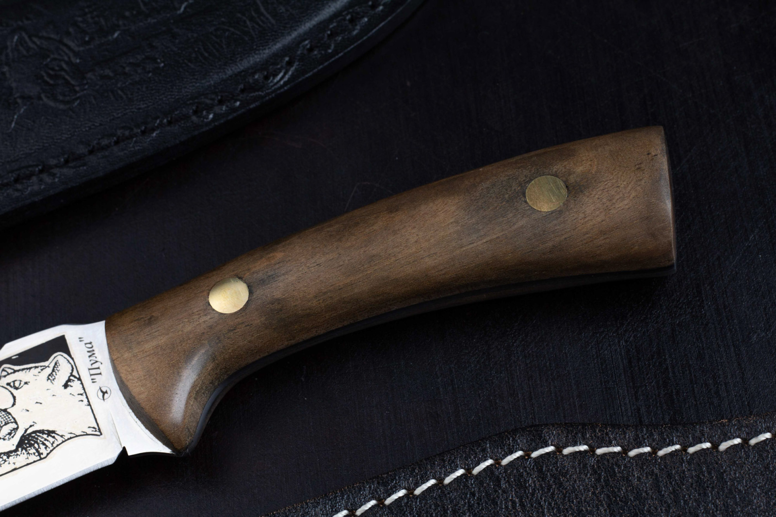 Нож Пума 65х13 клепанный Беркут Нож Пума 65х13 клепанный Беркут