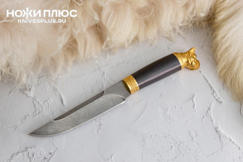 Нож Бульдог Сталь Дамаск Нож Бульдог Сталь Дамаск