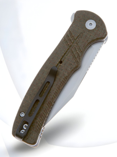 Складной нож CIVIVI Cogent сталь 14C28N, рукоять Green Micarta Складной нож CIVIVI Cogent сталь 14C28N, рукоять Green Micarta