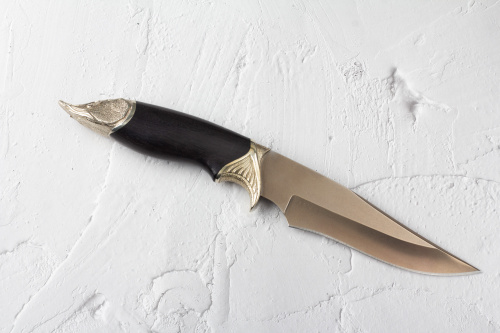 Нож Каспий Сталь D2 Мельхиор Нож Каспий Сталь D2 Мельхиор