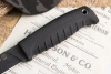Нож Финский Сталь Х12МФ Черный