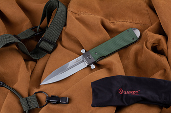 Нож adimanti Samson by Ganzo brutalica design Green