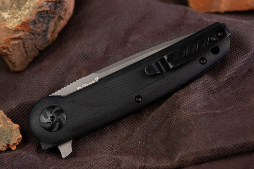 Нож Biker Z D2 Tacwash Black