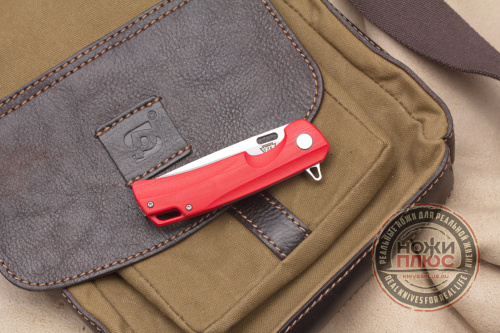 Нож складной Нус красный Кизляр