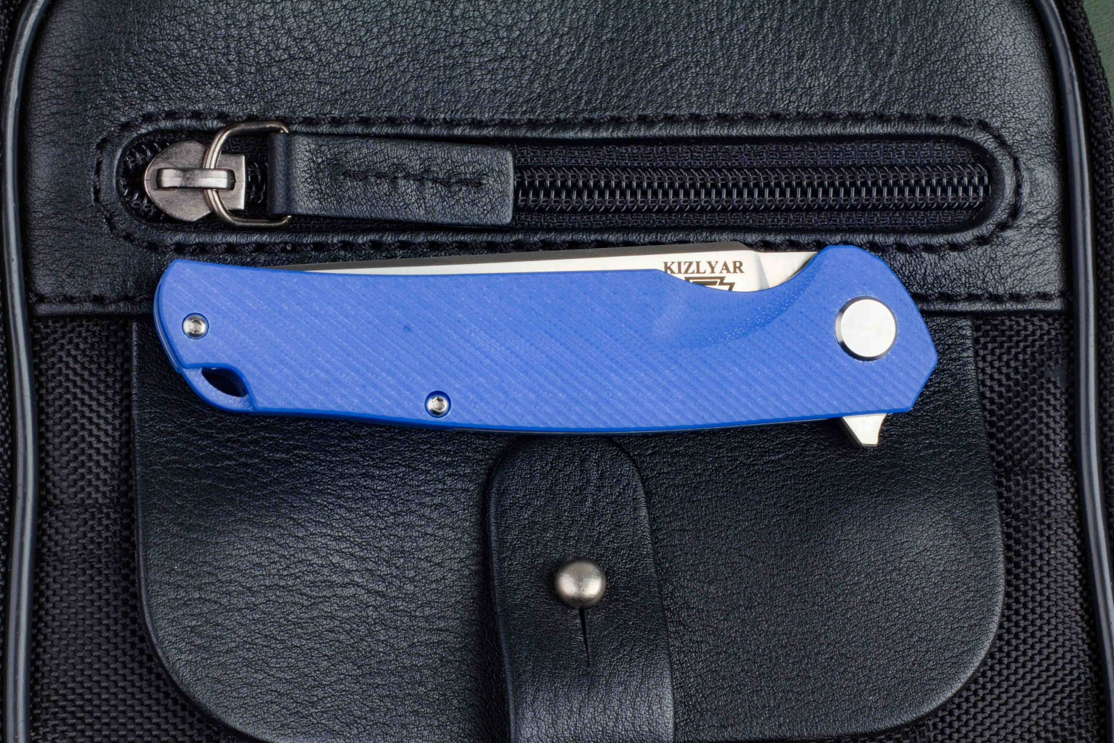 Нож складной Shark (Шарк) blue Кизляр