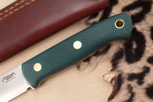 Нож Бушкрафт CPR изумруд конвекс Южный Крест