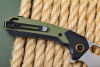 Складной нож CJRB Caldera сталь AR-RPM9, рукоять Black/Green G10