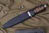 Нож КО-1 Дерево/Кожа с символикой ГРУ Кизляр Нож КО-1 Дерево/Кожа с символикой ГРУ Кизляр