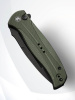 Складной нож CIVIVI Incindie blackwash сталь 14C28N, рукоять OD Green G10