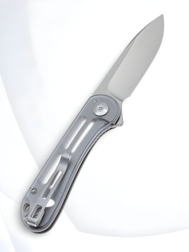 Складной нож CIVIVI Elementum satin сталь D2, рукоять Polished Clear Lexan Складной нож CIVIVI Elementum satin сталь D2, рукоять Polished Clear Lexan