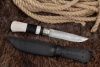 Нож Восток дамаск рог/граб Адамов