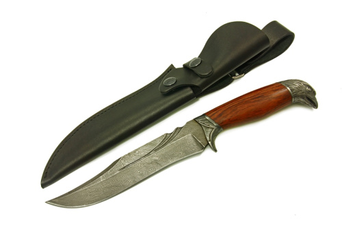 Нож Сокол Сталь Дамаск Бубинго Нож Сокол Сталь Дамаск Бубинго