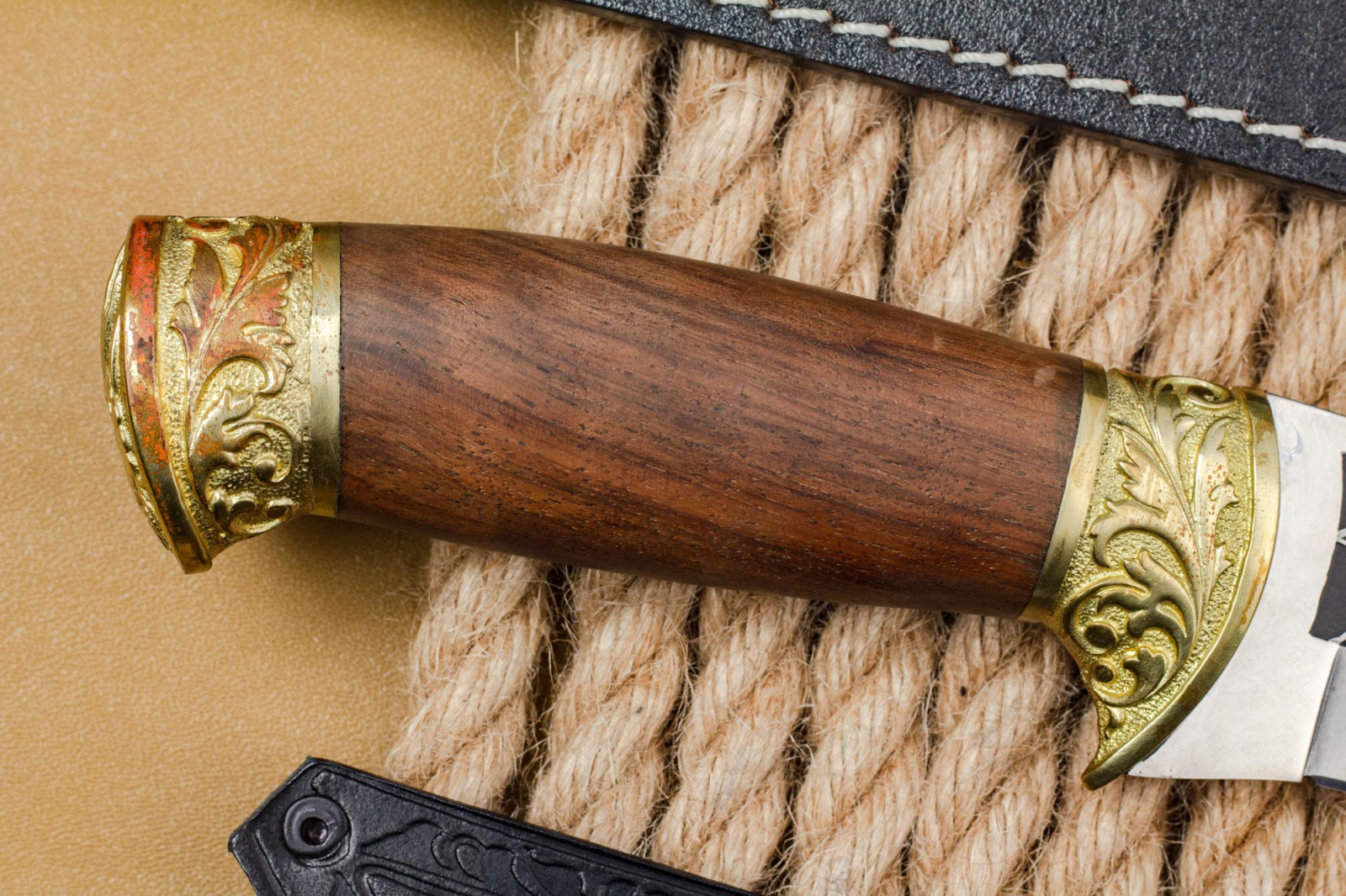 Нож Скорпион Большой Латунь