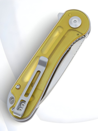 Складной нож CIVIVI Elementum satin сталь D2, рукоять Polished Ultem Складной нож CIVIVI Elementum satin сталь D2, рукоять Polished Ultem