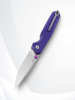 Нож Bestechman Velix Satin сталь 14C28N рукоять Purple G10
