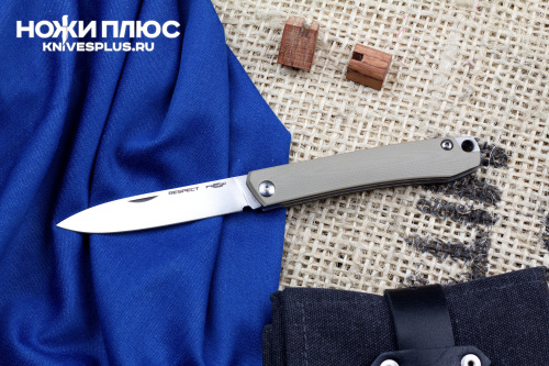 Нож RESPECT G10 TaN SaTIN  N.C.Custom Нож RESPECT G10 TaN SaTIN  N.C.Custom
