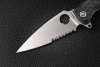 Складной нож Daggerr Resident serrated stonewash черный