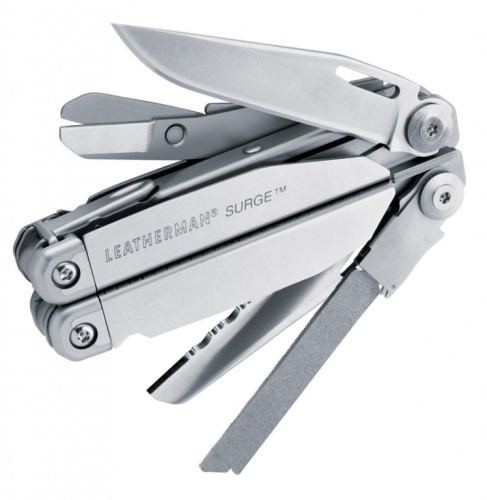 Мультитул Leatherman Surge (830165) 115мм 21функц. серебристый карт.коробка