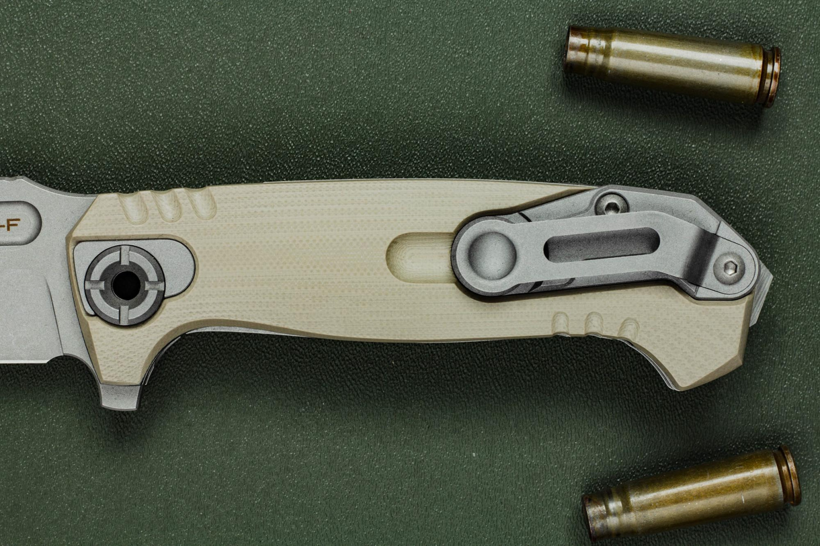 Нож складной ULTRaS-F Stonewash Tan