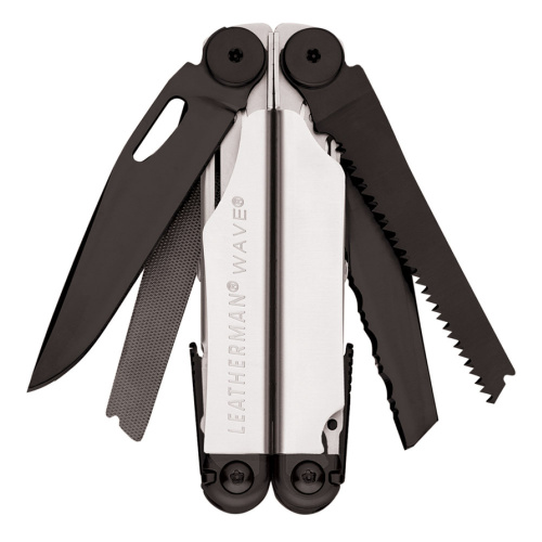 Мультитул Leatherman Wave Plus (832622) 100мм 17функц. серебристый/черный