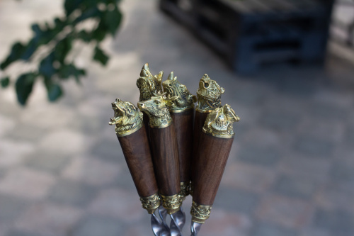 Шашлычный набор латунь 65х13 Блажко