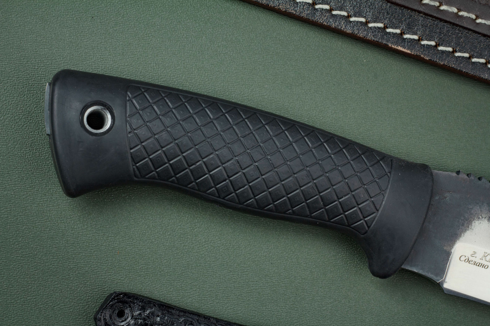 Нож Тайгер Х12  резина Беркут