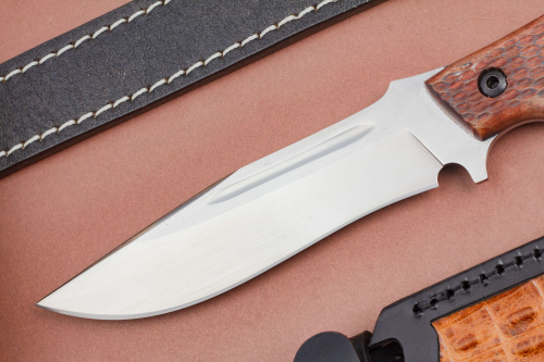 Нож Патриот Х12МФ орех Андреев д.В.