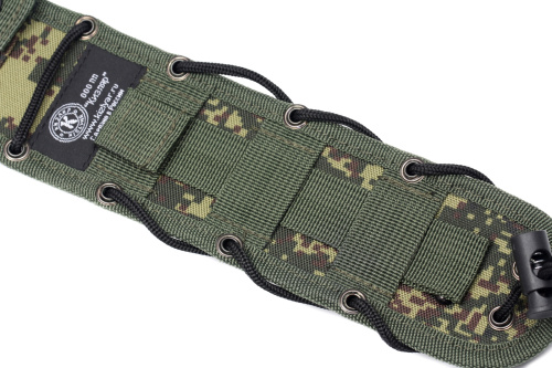 Чехол нейлоновый с креплением Molle для ножей ""Речной"" серии (камуф.цифра) Кизляр"